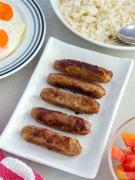 how to cook longganisa with plastic|Homemade Skinless Longganisa .